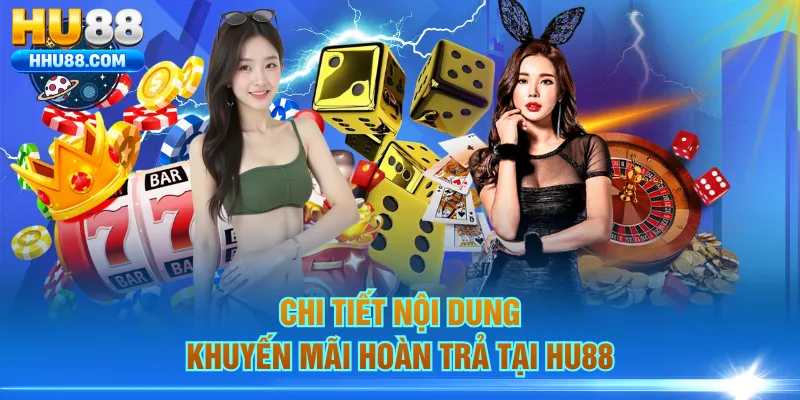 Chi tiết nội dung khuyến mãi hoàn trả tại HU88