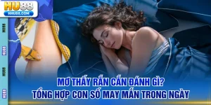 Mơ thấy rắn cắn đánh gì